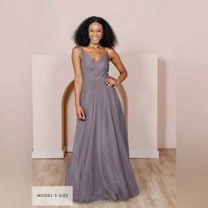Revelry Penelope Tulle Bridesmaid Dress